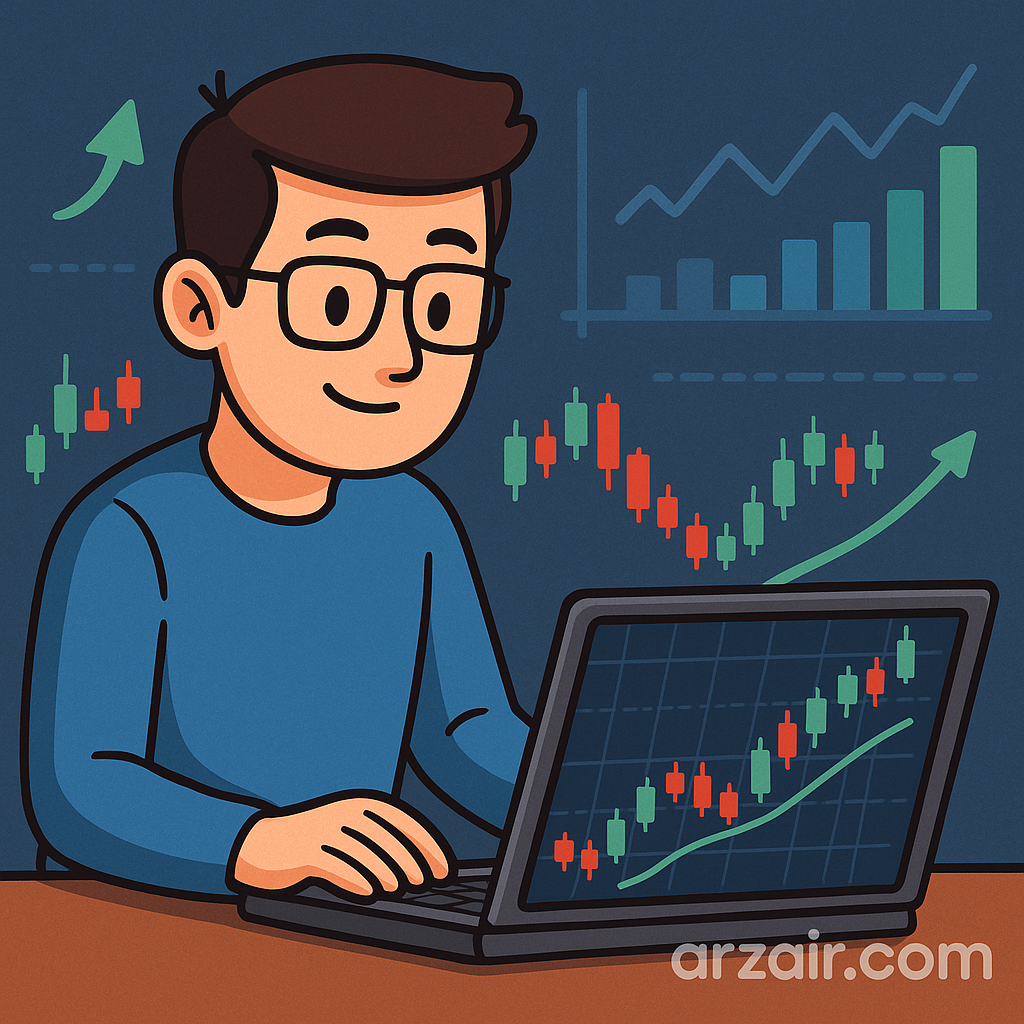 چگونه تریدر شویم؟ آموزش جامع ترید ارز دیجیتال، فارکس و بورس 2025