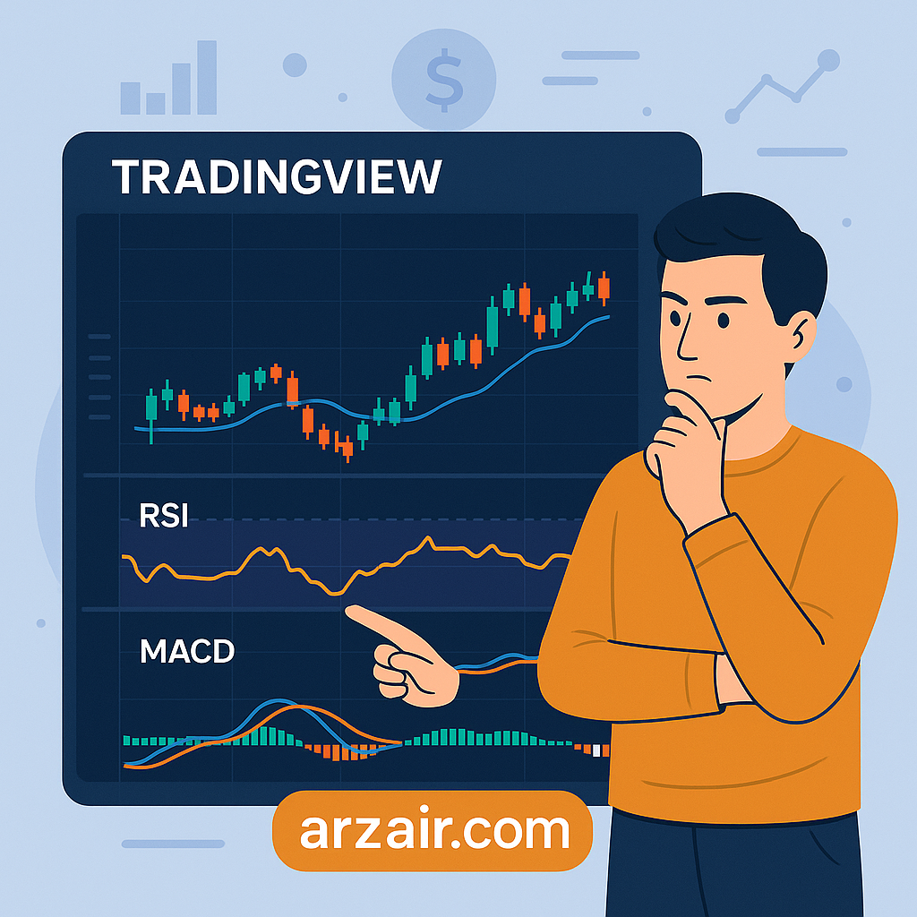 آموزش کامل استفاده از چارت تریدینگ‌ویو (TradingView) برای تریدرهای تازه کار